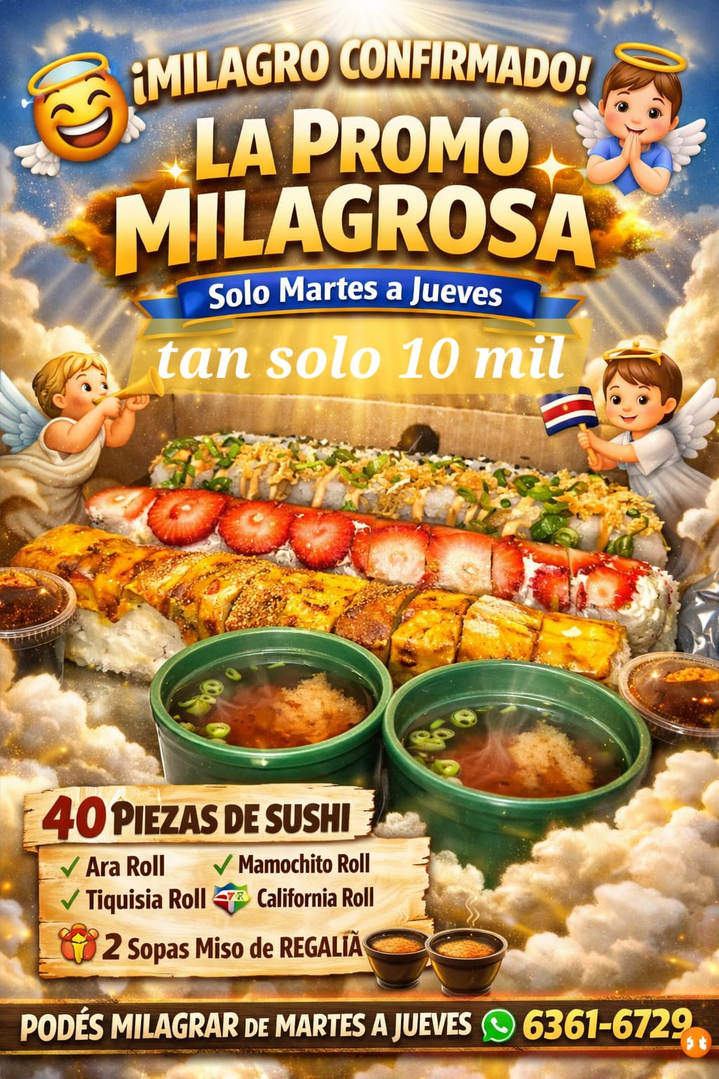 ¡Voy Caliente! — 3 Rollos